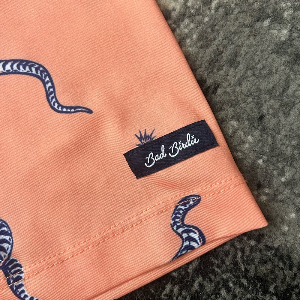 BAD BIRDIE Men’s Sidewinder Snake Golf Polo - Picture 5 of 11